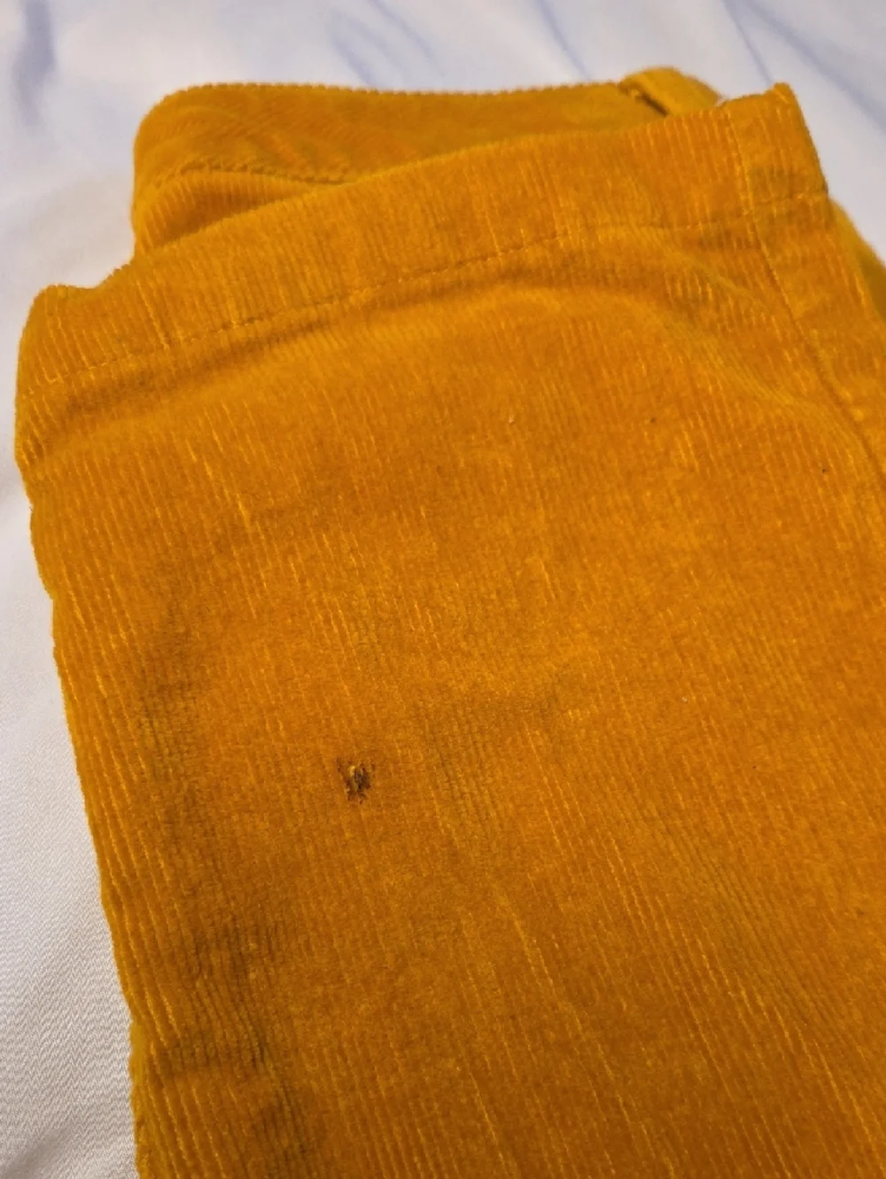 Lands' End Golden Yellow Corduroy Pants - Picture 5 of 5